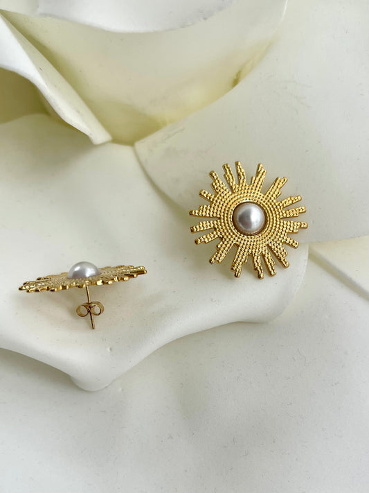 Σκουλαρίκια SUNS gold