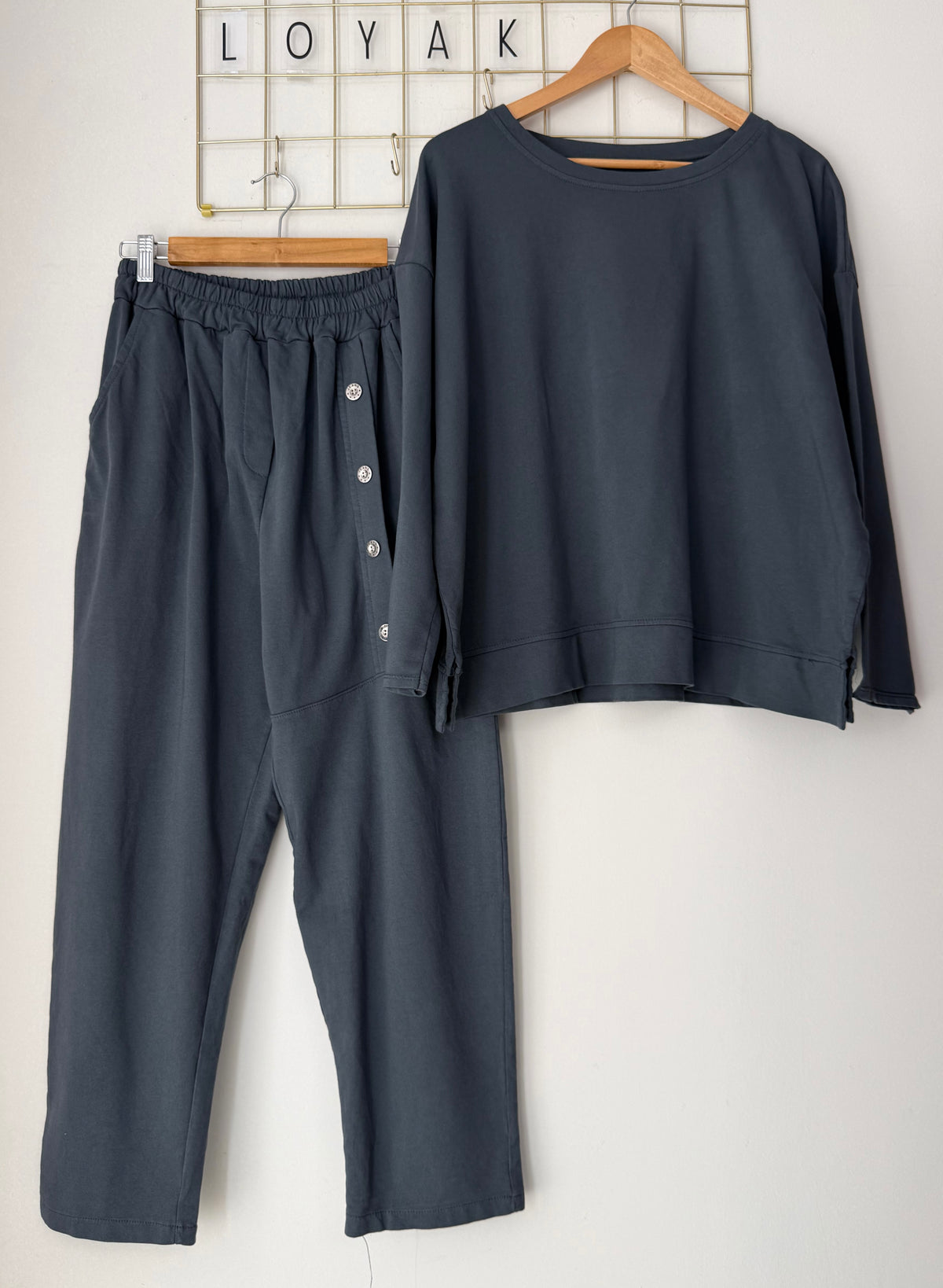 Σετ βαμβάκι SCORE dark grey