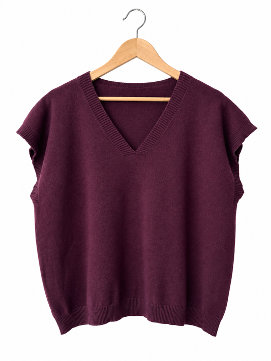 Μπλούζα αμάνικη NORI burgundy