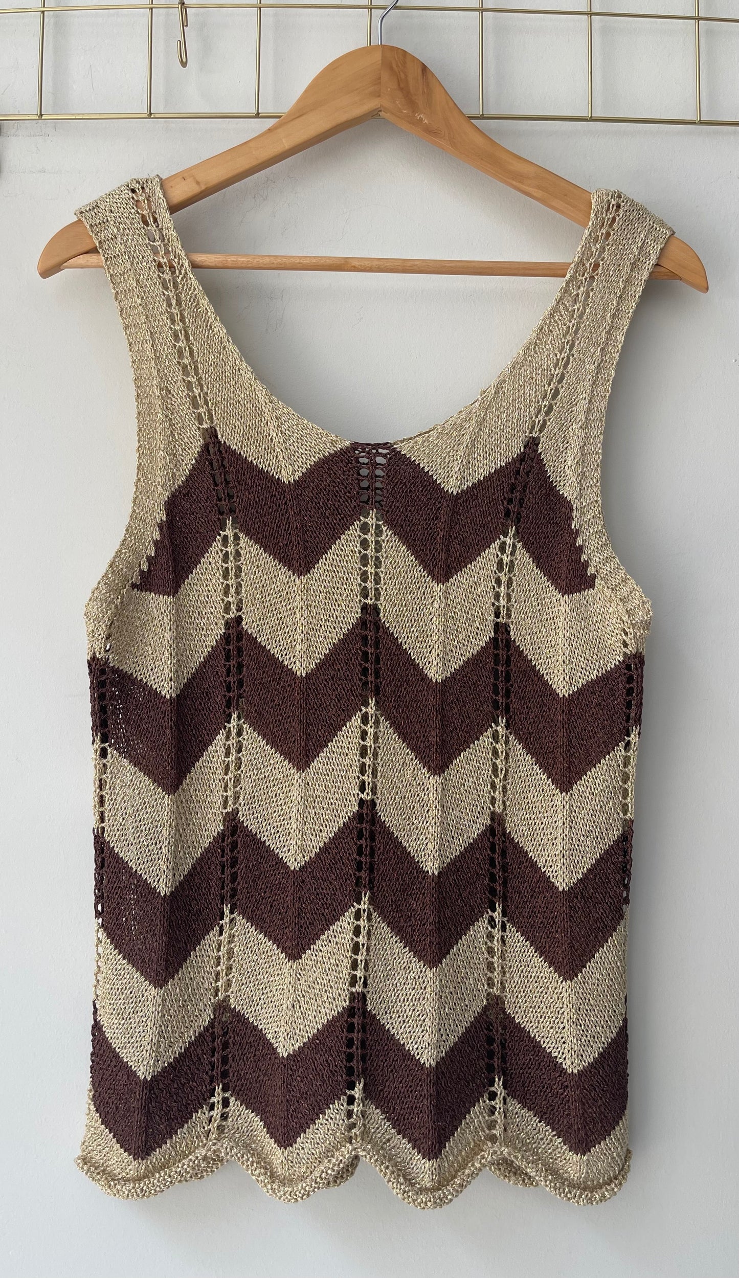 Μπλούζα SAND gold/brown