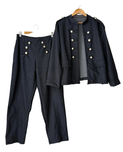 Σετ με ζακέτα GAFIO dark grey
