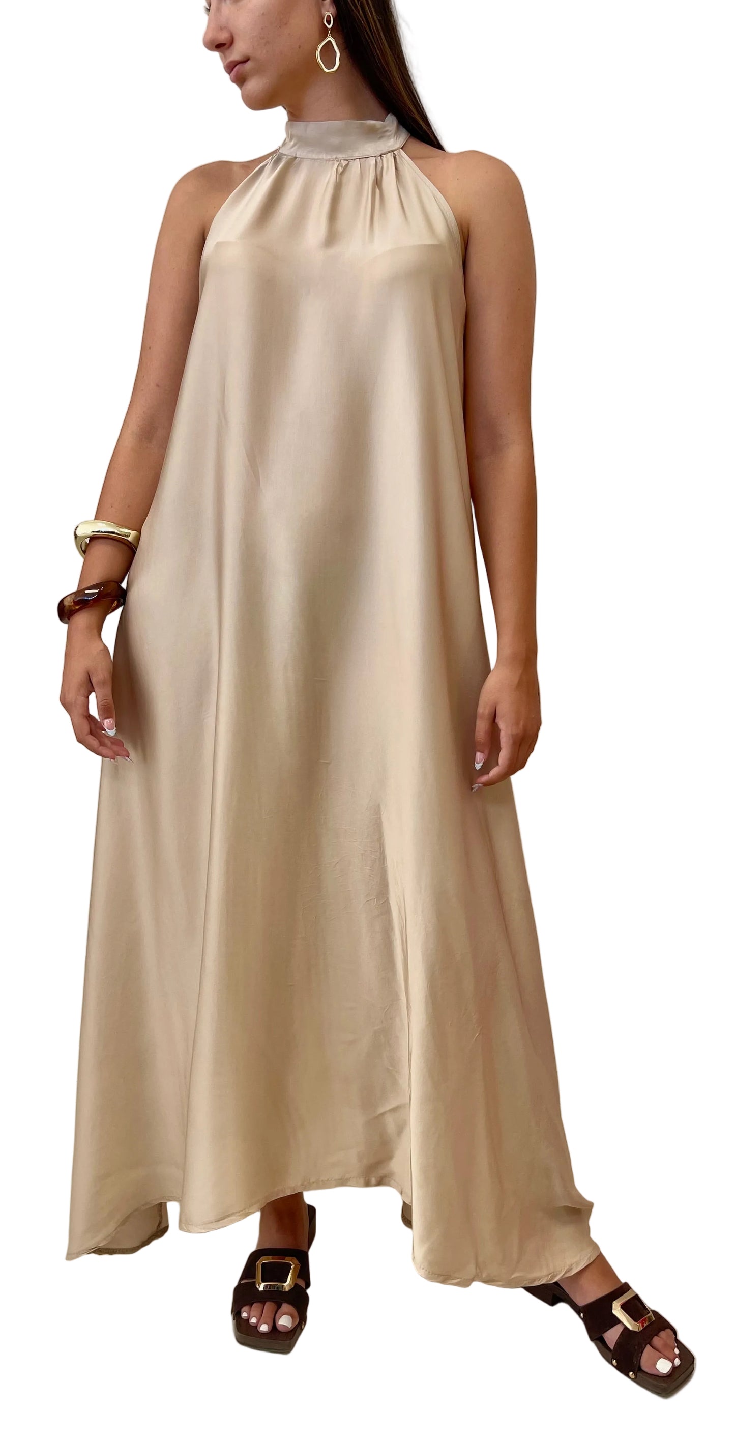 Φόρεμα AGATA beige