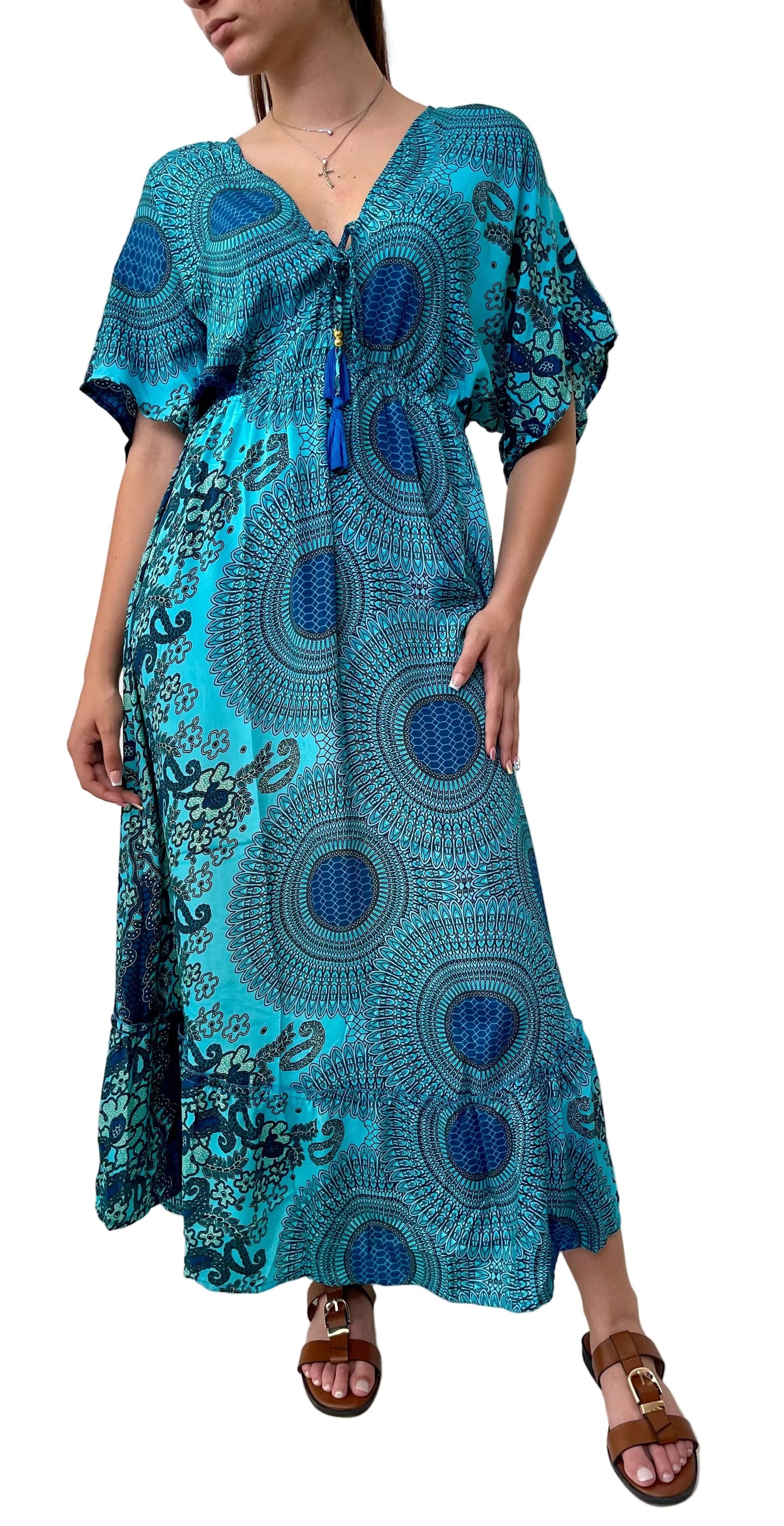 Φόρεμα PALOMA aqua
