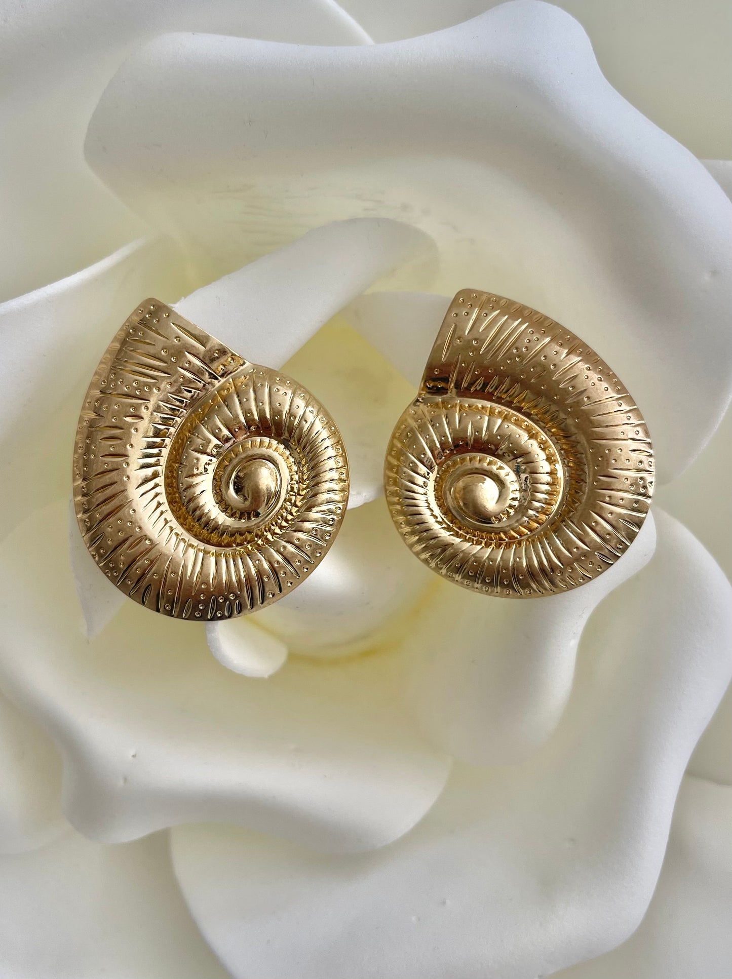 Σκουλαρίκια SNAIL gold