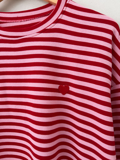 Μπλούζα HEARTY red