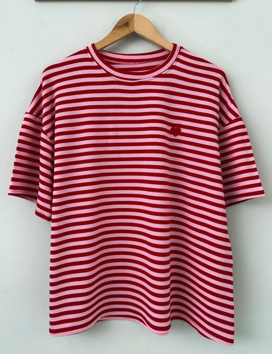 Μπλούζα HEARTY red