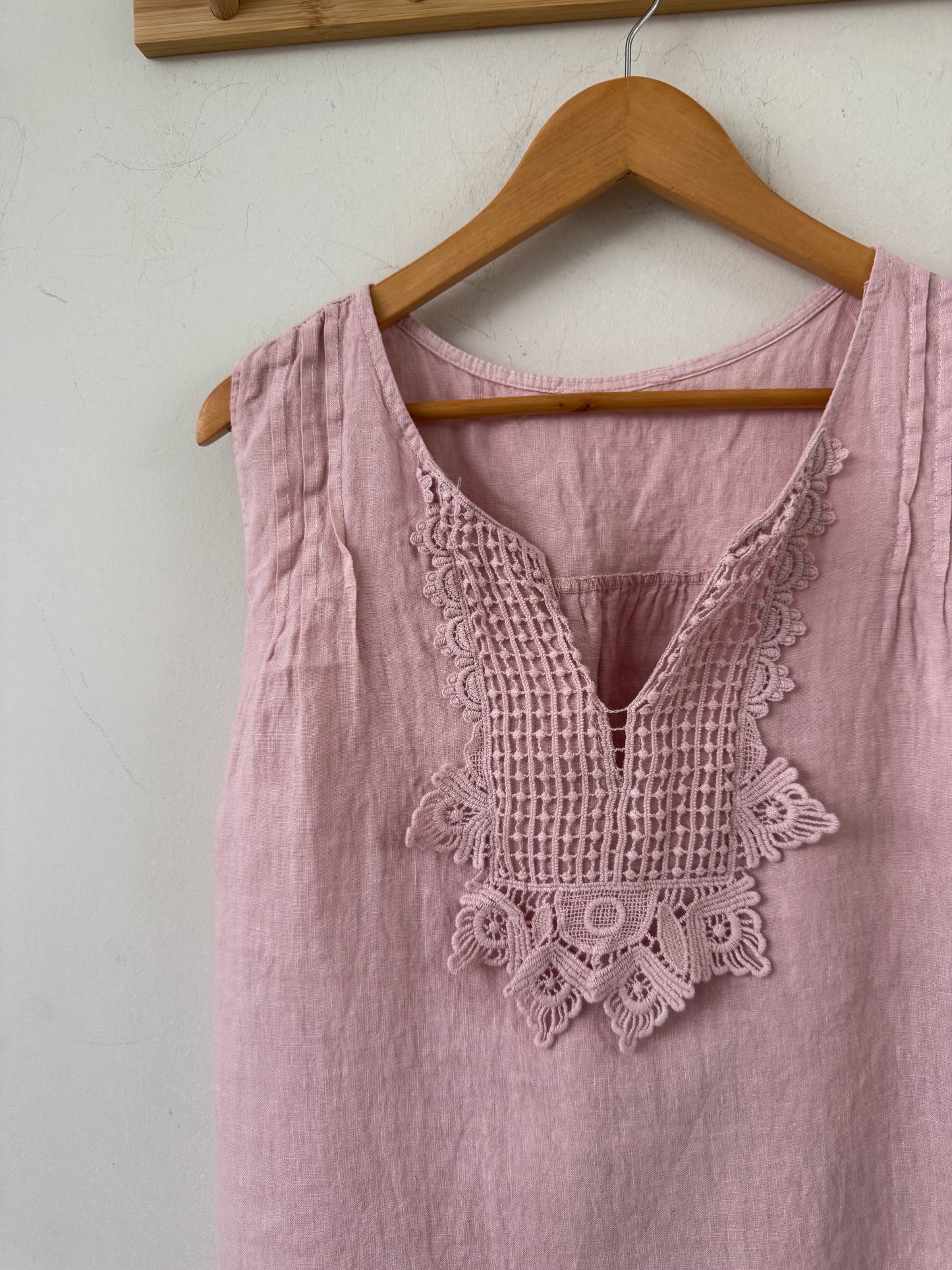 Μπλούζα 100% λινο ERITIA pink