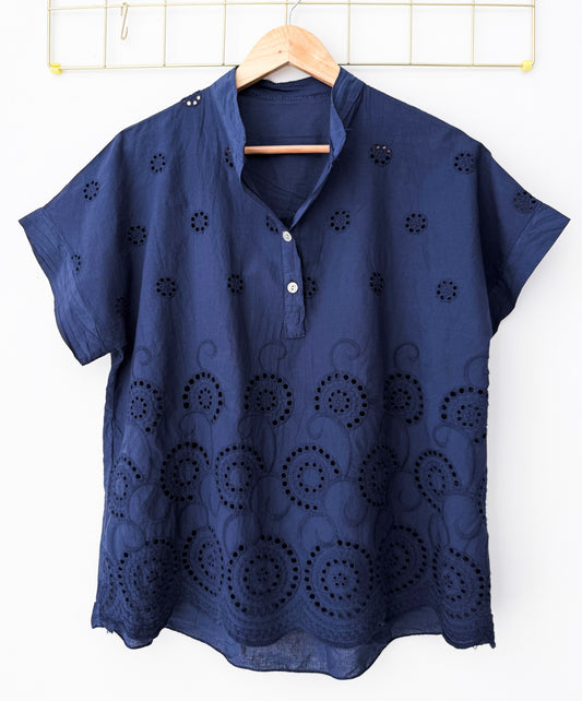 Μπλουζα MIMOSA navy blue