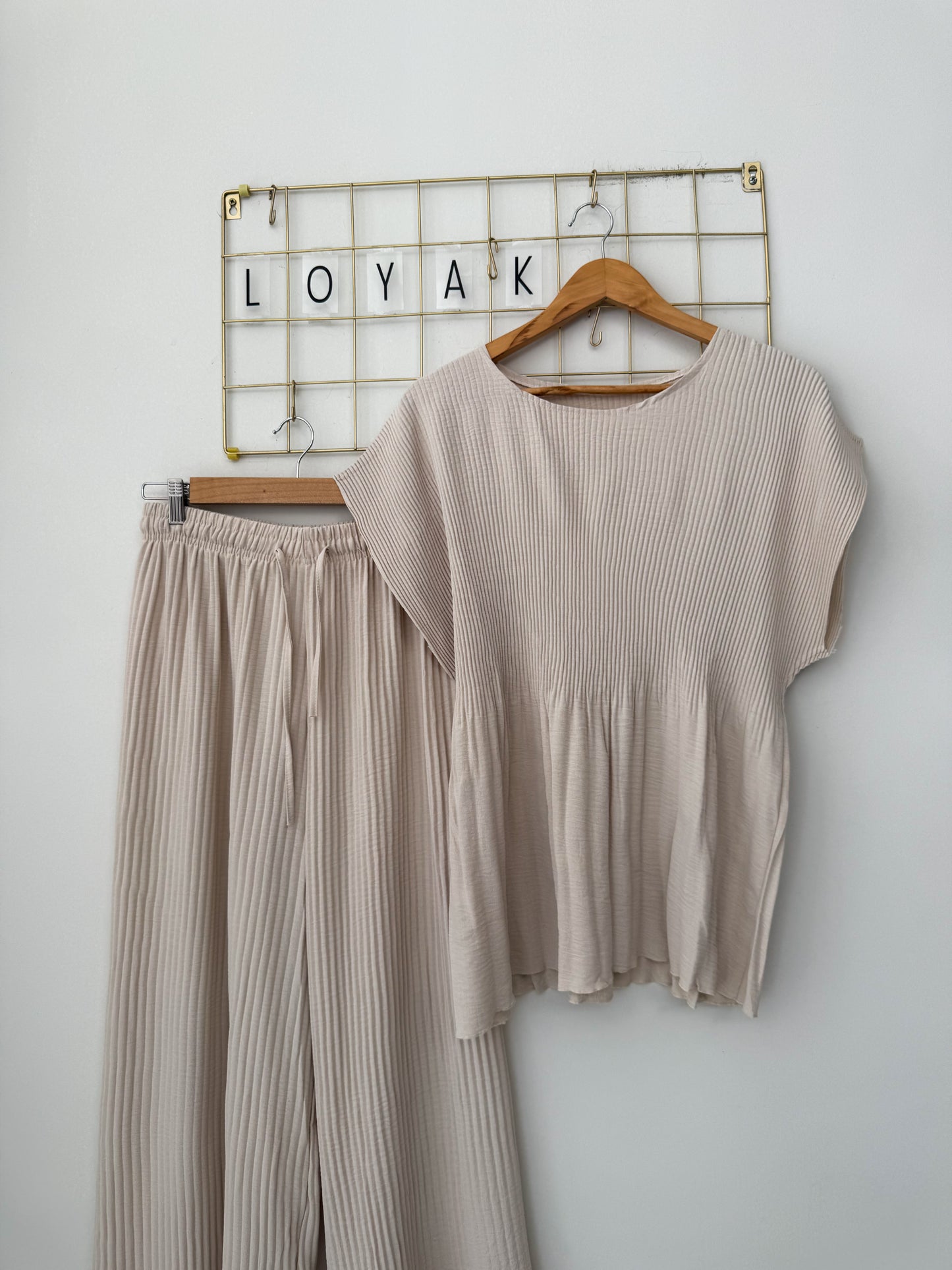 Set MELANIA beige
