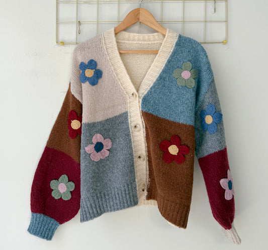 Ζακέτα πλεκτή GARDE flowers