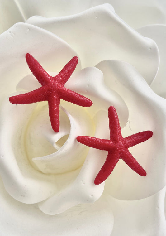 Σκουλαρίκια PATRICIA red