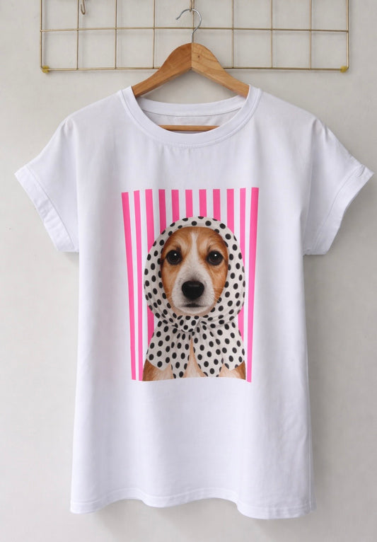 T-shirt με σχεδίο RICHIE pink