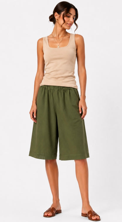 Βερμούδα KELLY olive