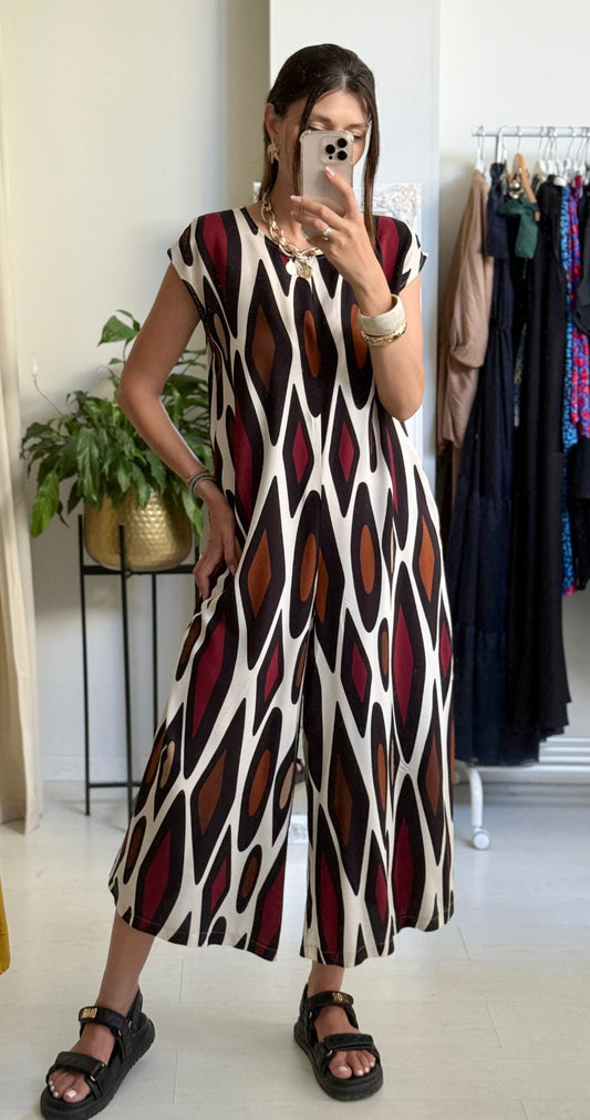 Ολόσωμη φόρμα XENO multi red