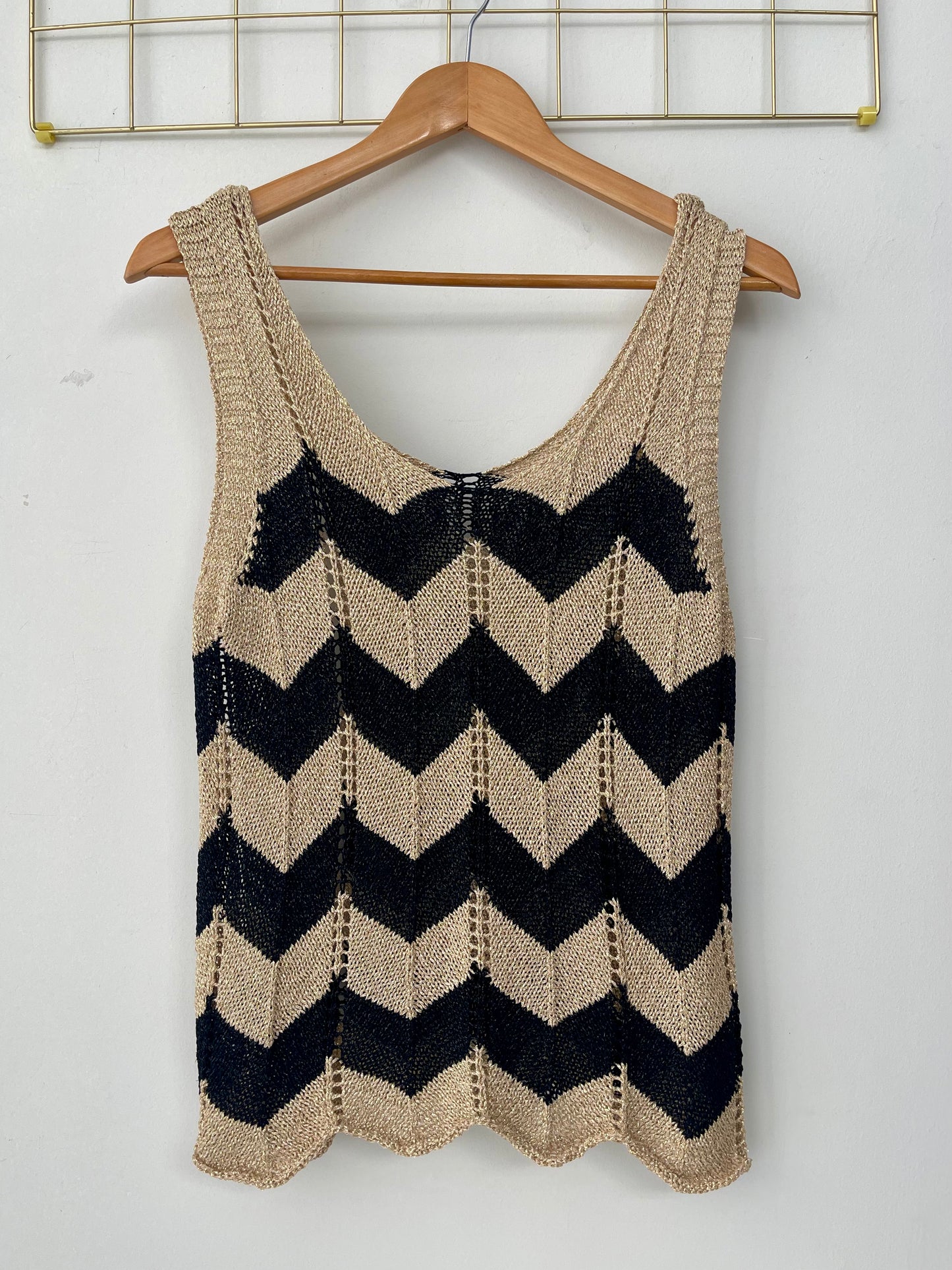 Τοπ SAND gold/black