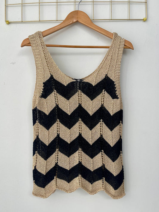 Τοπ SAND gold/black