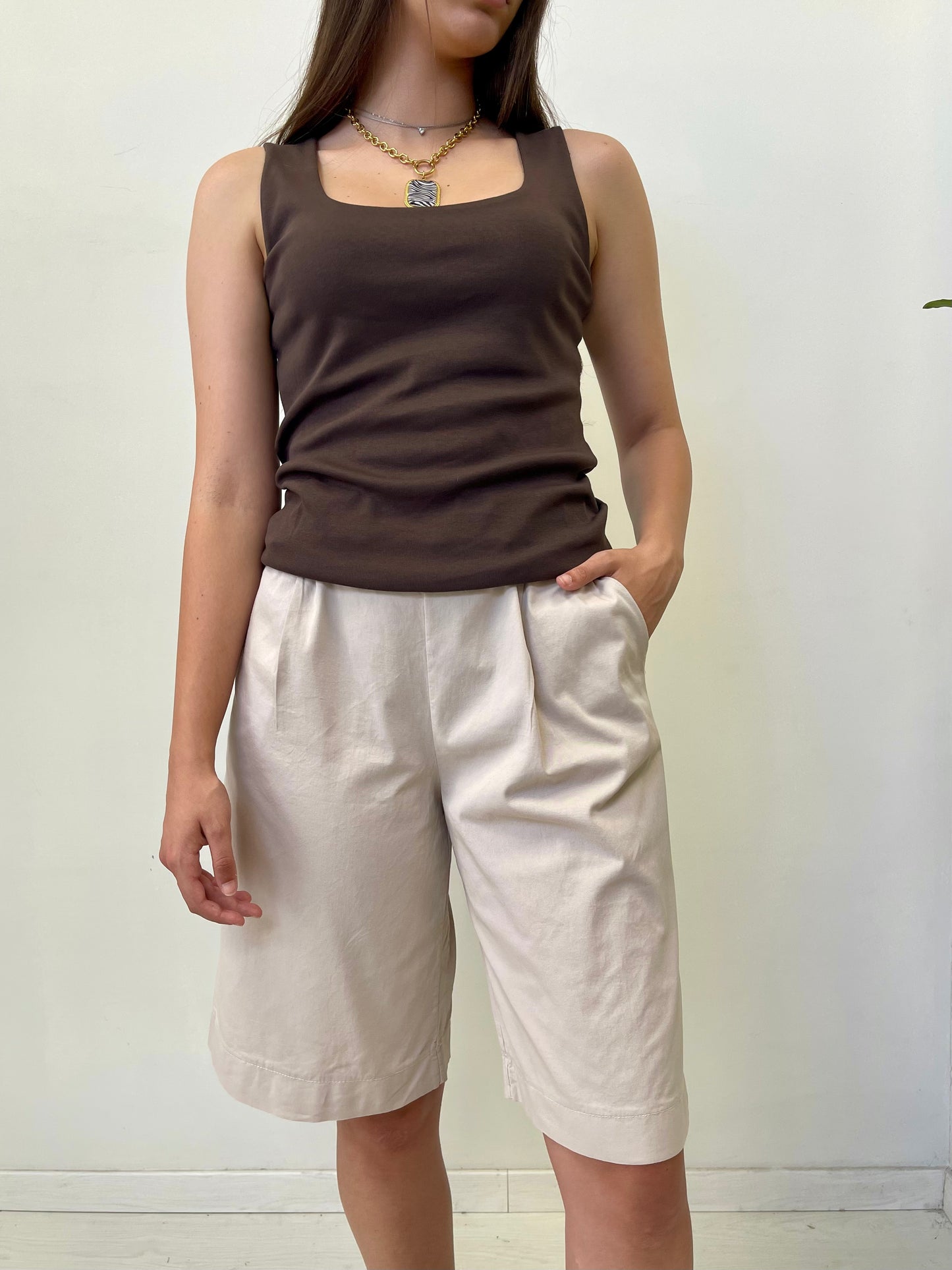 Βερμούδα KELLY light beige