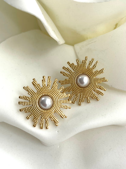 Σκουλαρίκια SUNS gold