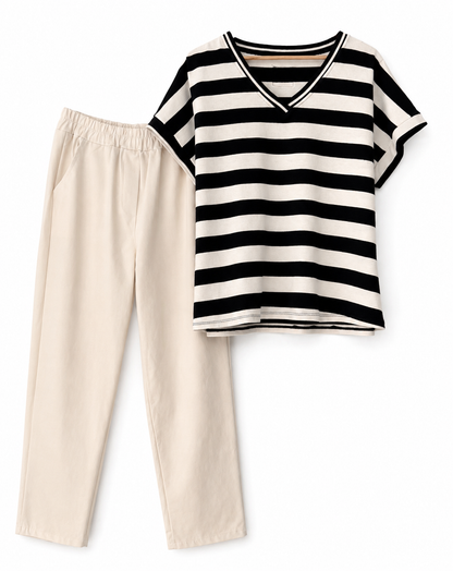 Σετ RIVERI black/beige