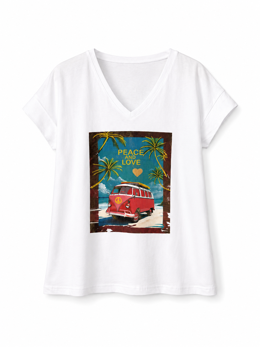 T-shirt με σχεδίο VAN white