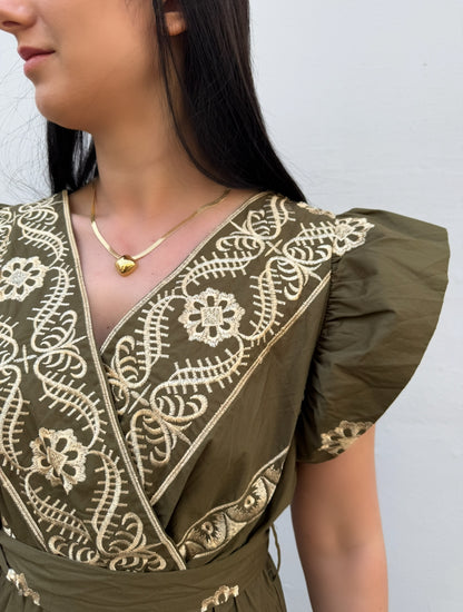 Φόρεμα OPHÈLIA Khaki